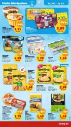 Gazetka promocyjna Penny - Prospekte - Gazetka - ważna od 01.04 do 01.04.2023 - strona 31 - produkty: Becher, burger, butter, eis, eisbecher, gin, goldsteig, halbfettmargarine, kartoffel, kartoffeln, Käse, Knödel, Knödelteig, leerdammer, LG, Limburger, margarine, maultaschen, Müller, nuss, pasta, pizza, pudding, Reibkäse, Rubius, Soße, St. Mang, Tasche, taschen, Ti