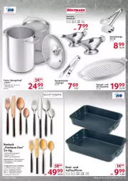 Gazetka promocyjna Selgros - Nonfood - Gazetka - ważna od 25.05 do 25.05.2022 - strona 13 - produkty: besteck, edelstahl, gabel, kaffee, latte, LG, Löffel, messer, pasta, spargel, spülmaschinen, Ti, topf, Yo