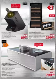 Gazetka promocyjna Selgros - Nonfood - Gazetka - ważna od 25.05 do 25.05.2022 - strona 19 - produkty: Anrichte, auer, Behälter, beleuchtung, edelstahl, Elektro, elle, flasche, getränk, getränke, kühlschrank, led-beleuchtung, LG, Rauch, rotwein, Schrank, Signal, soundbar, Ti, tisch, usb, wein