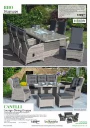 Gazetka promocyjna Selgros - Nonfood - Gazetka - ważna od 25.05 do 25.05.2022 - strona 35 - produkty: aluminiumgestell, braun, eis, elle, ente, erde, glasplatte, hocker, kissen, latte, reis, Ria, rückenlehne, sessel, sitzkissen, Sofa, Ti, tisch