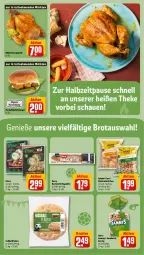 Gazetka promocyjna Rewe - Prospekte - Gazetka - ważna od 22.06 do 22.06.2024 - strona 11 - produkty: baguette, ball, brot, brötchen, burger, eis, fisch, fischstäbchen, Fußball, golden toast, grill, mehl, Meister, sandwich, Ti, toast