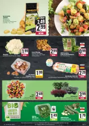 Gazetka promocyjna Edeka - Angebote der Woche - Gazetka - ważna od 23.09 do 23.09.2023 - strona 11 - produkty: Abtei, aktionspreis, bio, blume, blumen, blumenkohl, braun, champignon, champignons, champignons braun, chrysanthemen, deka, discount, edeka bio, eier, eis, elle, feinschmecker, feldsalat, kartoffel, kartoffeln, nuss, Pfifferlinge, pflanze, pflanzen, reis, Romanasalat, rosen, salat, Schal, Schale, speisekartoffeln, Ti, topf, zucchini