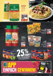 Gazetka promocyjna Edeka - Angebote der Woche - Gazetka - ważna od 23.09 do 23.09.2023 - strona 19 - produkty: Becher, eis, erde, flasche, gin, Hela, italienische pasta, ketchup, lasagne, maggi, Nissin, pasta, reis, suppe, Ti, tomate, tomaten, tomaten ketchup, ZTE