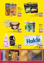 Gazetka promocyjna Edeka - Angebote der Woche - Gazetka - ważna od 23.09 do 23.09.2023 - strona 3 - produkty: Becher, debeukelaer, eis, feinwaschmittel, flasche, getränk, hakle, hakle toilettenpapier, landliebe, magazin, milch, Old Amsterdam, papier, perwoll, prinzen rolle, pudding, reis, starbucks, Ti, toilettenpapier, waschmittel, ZTE