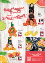 Gazetka promocyjna Edeka - Angebote der Woche - Gazetka - ważna od 23.09 do 23.09.2023 - strona 7 - produkty: deka, grapefruit, mandarine, mandarinen, orange, orangen, rezept, rezepte, saft, Saftorangen, salat, schinken, tender, Ti, tisch, valensina, zitrone