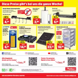 Gazetka promocyjna Thomas Philipps - Gazetka - ważna od 05.10 do 05.10.2024 - strona 20 - produkty: abholpreise, alle preise sind abholpreise, angebot, angebote, auto, batterie, batterien, Clin, discount, eis, Garderobe, Garten, Handy, HP, Kocher, koffer, küche, Küchen, küchenrolle, küchenrollen, lamm, latte, longlife, papier, regal, reis, Ria, rwe, Schrank, schrauben, schubladen, Ti, timer, tisch, wandregal, Yo