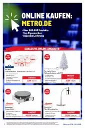 Gazetka promocyjna Metro - Online: Wochen-Angebote - Gazetka - ważna od 02.11 do 02.11.2025 - strona 1 - produkty: angebot, angebote, Bau, Becher, eis, ente, erde, Glühwein, kaffee, Lampe, Lampenschirm, latte, Leuchte, Metro, ndk, Rauch, reis, Ria, ring, rwe, spülmaschinen, tarrington house, tee, Ti, van well, Weihnachtsbaum, wein