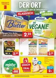 Gazetka promocyjna Netto Marken-Discount - Filial-Angebote - Gazetka - ważna od 08.10 do 08.10.2022 - strona 16 - produkty: bestpreis, butter, dessert, eis, fertiggericht, fertiggerichte, frischkäse, gnocchi, hilcona, joghur, joghurt, Käse, kühlregal, Like Meat, meggle, miree, müsli, ndk, regal, reis, snack, Tasche, Ti, torte, tortellini, veggie, versandkostenfrei
