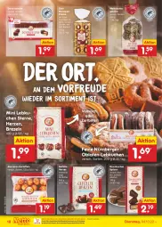 Gazetka promocyjna Netto Marken-Discount - Filial-Angebote - Gazetka - ważna od 08.10 do 08.10.2022 - strona 18 - produkty: alkohol, Bau, Berger, bestpreis, brezel, Brezeln, Dominosteine, Edelmarzipan, eis, kartoffel, kartoffeln, kuchen, Lebkuchen, marzipan, milch, ndk, nürnberger, Oblaten, reis, Ti, versandkostenfrei, vollmilch