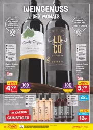 Gazetka promocyjna Netto Marken-Discount - Filial-Angebote - Gazetka - ważna od 08.10 do 08.10.2022 - strona 22 - produkty: aperitif, bestpreis, braten, cabernet, cabernet sauvignon, chardonnay, eis, flasche, fleisch, grill, Käse, LG, merl, merlot, ndk, nuss, pasta, Pastagericht, reis, roséwein, rotwein, sauvignon, tempranillo, Ti, versandkostenfrei, wein, Wild