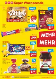 Gazetka promocyjna Netto Marken-Discount - Filial-Angebote - Gazetka - ważna od 08.10 do 08.10.2022 - strona 32 - produkty: auer, bestpreis, brot, eis, erdnüsse, joghur, joghurt, kirsch, kirsche, kirschen, lion, maoam, ndk, nestlé, reis, sauerkirschen, smarties, storck, Ti, toffifee, versandkostenfrei