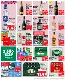 Gazetka promocyjna Kaufland - Prospekt - Gazetka - ważna od 02.08 do 02.08.2023 - strona 16 - produkty: alkohol, angebot, apfel, auer, aust, bacardi, Bad, ball, becks, becksteiner, beere, beeren, Berger, blended scotch, blended scotch whisky, burger, burgunder, cabernet, cabernet sauvignon, carlsberg, cassis, coca-cola, cocktail, cola, ecco, edelstahl, eis, erfrischungsgetränk, erfrischungsgetränke, fanta, flasche, flaschenöffner, frucht, fürst von metternich, getränk, getränke, Gorbatschow, gorbatschow wodka, gösser, grana, granatapfel, grauer burgunder, Hohes C, honig, hugo, ice tea, jever, jever pilsener, karamell, katlenburger, kräuter, lemonade, limo, mac, melone, Mett, metternich, minze, Mixgetränk, natur, pasta, pfirsich, pils, pilsener, prosecco, qualitätswein, qualitätsweine, radler, Rana, Rauch, riesling, rotwein, rum, sauvignon, schoko, schokolade, schwarzriesling, scotch, scotch whisky, sekt, spirituosen, steak, steiner, Ti, tuc, tyskie, underberg, valdo, vanille, wasser, Wasserball, wassermelone, wein, weine, Weißwein, whisky, wodka, yellow tail, ZTE