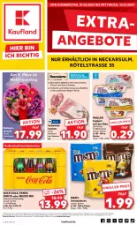 Gazetka promocyjna Kaufland - Extra-Angebote - Gazetka - ważna od 13.03 do 13.03.2024 - strona 1 - produkty: angebot, angebote, Becher, coca-cola, cola, eis, fanta, fleisch, joghur, joghurt, linsen, Mezzo Mix, milch, Müller, reis, Ria, schoko, Schokolinsen, schwein, schweine, schweinenacken, sprite, Ti, wein, weine, ZTE