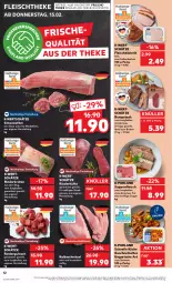 Gazetka promocyjna Kaufland - Prospekt - Gazetka - ważna od 21.02 do 21.02.2024 - strona 12 - produkty: angebot, braten, eis, elle, filet, fleisch, geschnetzeltes, gulasch, ideal zum braten, jungbullen, Kalbfleisch, kalbsschnitzel, küche, medaillons, nuss, purland, rind, rinder, rinderbraten, rindergulasch, Rinderhüfte, rum, rumpsteak, saft, schnitzel, schwein, schweine, schweinefilet, steak, suppe, suppen, suppenfleisch, Ti, wein, weine, Zelt, ZTE