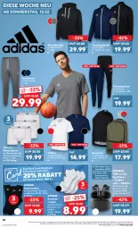 Gazetka promocyjna Kaufland - Prospekt - Gazetka - ważna od 21.02 do 21.02.2024 - strona 26 - produkty: Adidas, angebot, angebote, asti, Bau, baumwolle, beko, hose, intenso, Jacke, kopfhörer, rucksack, sac, shirt, shorts, sneaker, sneakersocken, socken, Sport, sportsocken, Sweathose, T-Shirt, Ti, tisch, Trainingshose, wolle, ZTE