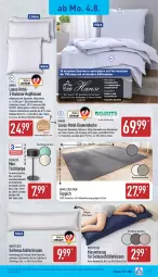 Gazetka promocyjna Aldi Nord - Von Montag - Gazetka - ważna od 09.08 do 09.08.2025 - strona 15 - produkty: Bau, baumwolle, decke, dell, elle, ente, Germ, gin, kissen, Kissenbezug, kopfkissen, Lampe, Mode, reine baumwolle, Ria, rwe, teppich, Ti, tisch, Tischlampe, wolle, ZTE
