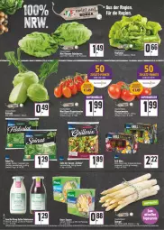 Gazetka promocyjna E Center - Angebote der Woche - Gazetka - ważna od 04.06 do 04.06.2022 - strona 4 - produkty: beutel, cola, feldsalat, flasche, knorr, kopfsalat, kräuter, marinade, oder kräuter, rispentomaten, rucola, salat, salatherzen, salatsauce, sauce, saucen, Schal, Schale, spargel, spinat, Sylter, tee, Ti, tomate, tomaten, Zum Dorfkrug