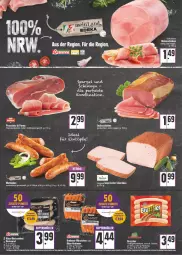 Gazetka promocyjna E Center - Angebote der Woche - Gazetka - ważna od 04.06 do 04.06.2022 - strona 6 - produkty: auer, bratwurst, eintöpfe, Geflügel, gin, hinterschinken, Käse, krakauer, lachs, lachsschinken, leberkäs, leberkäse, parmaschinken, Rana, sac, saft, schinken, Ti, tisch, wurst, würstchen