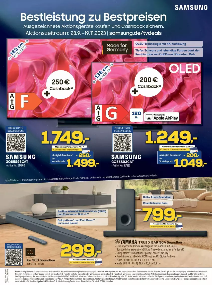 Aktueller Prospekt Euronics - Prospekte - von 31.10 bis 05.11.2023 - strona 4 - produkty: bestpreis, bestpreise, eis, Germ, leds, reis, Samsung, Ti