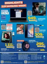 Gazetka promocyjna Euronics - Prospekte - Gazetka - ważna od 05.11 do 05.11.2023 - strona 12 - produkty: angebot, angebote, Bebe, elle, Handy, LG, neuheit, rel, Samsung, tee, Ti, uhr