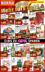 Gazetka promocyjna Norma - Norma - Gazetka - ważna od 16.12 do 16.12.2024 - strona 5 - produkty: aufstrich, bier, brownie, champignon, champignons, eis, flasche, fleisch, fleischwurst, frucht, fruchtaufstrich, geschnetzeltes, gulasch, haselnuss, Hausmacher, honig, Kindle, korn, kühlregal, leberwurst, mac, malz, mandel, mandeln, nuss, orange, pils, pilsener, Ragout, regal, rind, rinder, ring, saltletts, salz, schoko, sesam, Spezi, Ti, Törtchen, wurst, Zelt