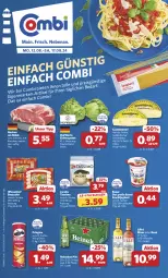 Gazetka promocyjna Combi - Prospekte - Gazetka - ważna od 17.08 do 17.08.2024 - strona 1 - produkty: auer, Bau, Bauer, Becher, bruzzzler, eis, eisbergsalat, flasche, frucht, fruchtjoghurt, heineken, holländischer schnittkäse, jacobs, jacobs tassimo, joghur, joghurt, Käse, leerdammer, lillet, pils, pringles, reis, ring, saft, salat, schnittkäse, schwein, sim, tassimo, Ti, wein, wiesenhof, ZTE