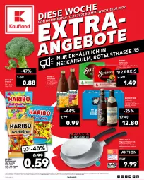 Gazetka promocyjna Kaufland - Spezielle Angebote - Gazetka - ważna od 18.05 do 18.05.2022 - strona 1 - produkty: Aluguss-Pfanne, angebot, angebote, backofen, backofen und, beutel, broccoli, eis, frucht, fruchtgummi, fruchtgummis, fruchtsaft, haribo, herdarten, Hohes C, kaffee, kaffeepads, Lakritz, oder lakritz, Ofen, pfanne, pfannen, pfannen-set, reis, saft, senseo, spülmaschinen, Ti, WICK, ZTE