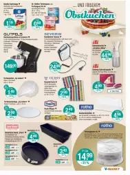 Gazetka promocyjna Vmarkt - Prospekte - Gazetka - ważna od 09.07 do 09.07.2025 - strona 13 - produkty: aqua, Backform, Bau, baumwolle, Behälter, creme, decke, Deckel, Dr. Oetker, edelstahl, ente, Ergee, geschirr, geschirrtuch, handmixer, küche, kuchen, Küchen, küchenmaschine, Mixer, Muffin, muffins, natur, obst, papier, ring, saft, sahne, Schneebesen, severin, Sport, Springform, Spritzschutz, spülmaschinen, Ti, Tiere, torte, tortenguss, Trockner, tuc, wolle