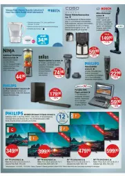 Gazetka promocyjna Vmarkt - Prospekte - Gazetka - ważna od 09.07 do 09.07.2025 - strona 14 - produkty: akku, alexa, amazon alexa, auer, auto, Bau, Betriebssystem, braun, brita, disney, dvd, eis, Elan, Elektro, elle, fernbedienung, filterkaffee, gsw, haarschneider, HDMI, hygienefilter, kaffee, kaffeemaschine, kopfhörer, kraft, Löffel, netflix, Philips, rasierer, Reinigung, rel, smart tv, soundbar, Stielsauger, Subwoofer, tasse, teppich, Ti, timer, tisch, uhd, usb, wasser, wassertank, Yo