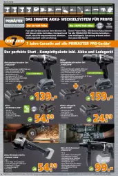 Gazetka promocyjna  - Prospekt für Globus Baumarkt  Achern - Gazetka - ważna od 01.10 do 01.10.2022 - strona 6 - produkty: akku, Akku-Bohrhammer, Akku-Winkelschleifer, Arbeitsleuchte, auto, Bau, Bohrhammer, Bohrschrauber, eis, ente, Intel, koffer, kraft, ladegerät, Leuchte, ohne akku und ladegerät, primaster, Ti, tisch, werkzeug, Winkelschleifer