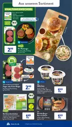 Gazetka promocyjna AldiSud - NÄCHSTE WOCHE - Gazetka - ważna od 03.06 do 03.06.2023 - strona 44 - produkty: aldi, asti, bio, brötchen, burger, Coleslaw, eis, ente, fleisch, gsw, hamburger, Ofen, reis, rind, salat, sesam, steinofen, Ti