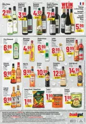 Gazetka promocyjna Trinkgut - Prospekte - Gazetka - ważna od 29.03 do 29.03.2025 - strona 6 - produkty: amaro, angebot, angebote, aqua, aquavit, asbach uralt, averna, berentzen, beutel, Cap, chateau, chips, chipsfrisch, eintöpfe, elle, erasco, flasche, frangelico, frucht, funny-frisch, grappa, hugo, käfer, likör, liqueur, moskovskaya, osborne, primitivo, Ria, riesling, salz, telefon, Ti, veterano, vodka, wein, weine