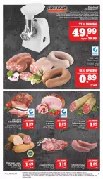Gazetka promocyjna Marktkauf - Prospekt - Gazetka - ważna od 17.09 do 17.09.2022 - strona 15 - produkty: Einfülltrichter, eis, elle, fleisch, Hausmacher, Krustenschinken, leberwurst, mac, messer, reis, ring, Rotwurst, salz, Schal, schinken, schinkenspeck, schwein, schweine, Schweinezunge, Speck, teller, Ti, topf, wein, weine, wurst, ZTE