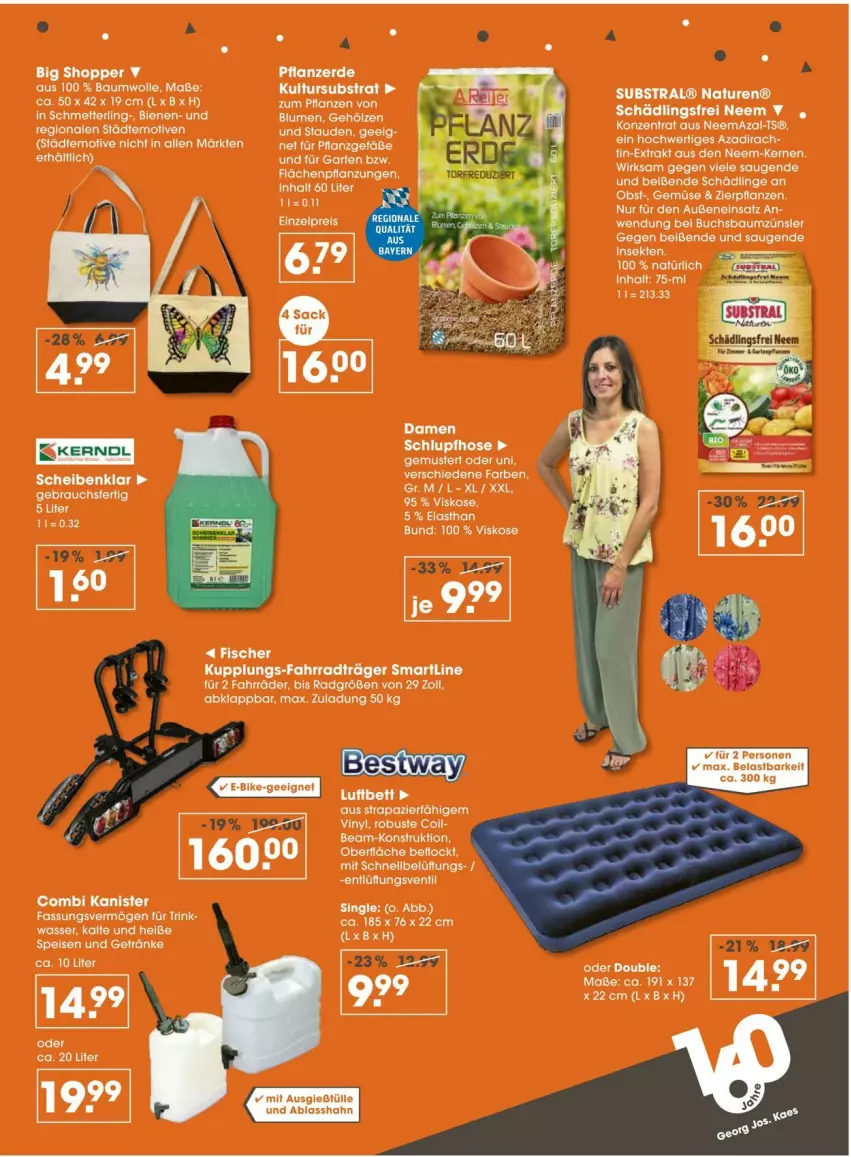 Aktueller Prospekt Vmarkt - Prospekte - von 12.06 bis 18.06.2025 - strona 4 - produkty: Bau, baumwolle, E-Bike, eis, erde, Fahrrad, fisch, fische, Fischer, getränk, getränke, hose, Mett, natur, obst, pflanze, pflanzen, pflanzerde, Rauch, sac, Schmetterling, sekt, Ti, wasser, wolle