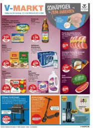 Gazetka promocyjna Vmarkt - Prospekte - Gazetka - ważna od 18.06 do 18.06.2025 - strona 1 - produkty: adelholzener, Alwa, angebot, angebote, flasche, gin, grill, Holz, Käse, küche, Küchen, küchentücher, LG, melitta, mineralwasser, rapsöl, Ria, Schal, Schale, schnitzel, Soda, sodastream, Ti, tücher, waschmittel, wasser, weichkäse