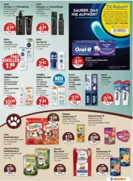 Gazetka promocyjna Vmarkt - Prospekte - Gazetka - ważna od 18.06 do 18.06.2025 - strona 15 - produkty: Ambre Solaire, beutel, bürste, Clin, coupon, creme, deo, deo roll-on, duschgel, felix, flasche, frolic, garnier, hundenahrung, hundesnack, hundesnacks, katzennahrung, katzensnack, katzensnacks, kraft, Make-up, natur, nivea, oral-b, pedigree, portionsbeutel, roll-on, Schal, Schale, Signal, snack, snacks, sonnenschutz, syoss, Ti, vita, vitakraft, Yo, zahnbürste, zahncreme