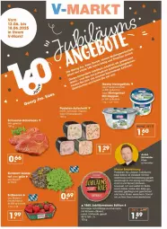 Gazetka promocyjna Vmarkt - Prospekte - Gazetka - ważna od 18.06 do 18.06.2025 - strona 2 - produkty: aufschnitt, Becher, bier, Biere, champignon, champignons, Elan, gewürz, hering, Herings, Jubiläums, kaes, Käse, mac, milch, paprika, pastete, ring, rotwein, salat, salate, schinken, schnittkäse, schwein, schweine, schweizer schnittkäse, steak, steaks, Ti, topf, wein, weine