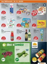 Gazetka promocyjna Vmarkt - Prospekte - Gazetka - ważna od 18.06 do 18.06.2025 - strona 23 - produkty: aceto, aceto balsamico, ball, balsam, balsamico, Balsamico Essig, basilikum, Becher, bio, cirio, condimento, delikatess senf, dip, essig, flasche, frischkäse, gurke, gurken, Heu, heumilch, Käse, käsetheke, kiri, kräuter, linsen, milch, Mode, monte, natur, oder kräuter, salz, schinken, Schmelzkäse, schmelzkäsezubereitung, schoko, Schokolinsen, senf, Ti, wurst, zott