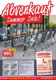 Gazetka promocyjna Bauhaus - Prospekte - Gazetka - ważna od 01.07 do 01.07.2023 - strona 33 - produkty: aluminiumgestell, elle, LG, möbel, sessel, telefon, Ti, tisch