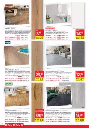 Gazetka promocyjna Bauhaus - Prospekte - Gazetka - ważna od 01.07 do 01.07.2023 - strona 42 - produkty: brie, feinsteinzeug, Fertigparkett, Holz, lack, laminat, landhausdiele, Ti, wasser