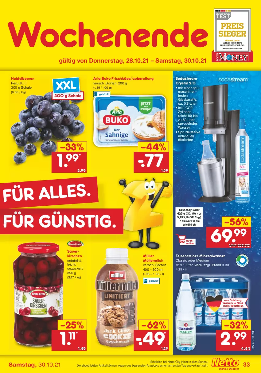 Aktueller Prospekt Netto Marken-Discount - Filial Angebote - von 25.10 bis 30.10.2021 - strona 33