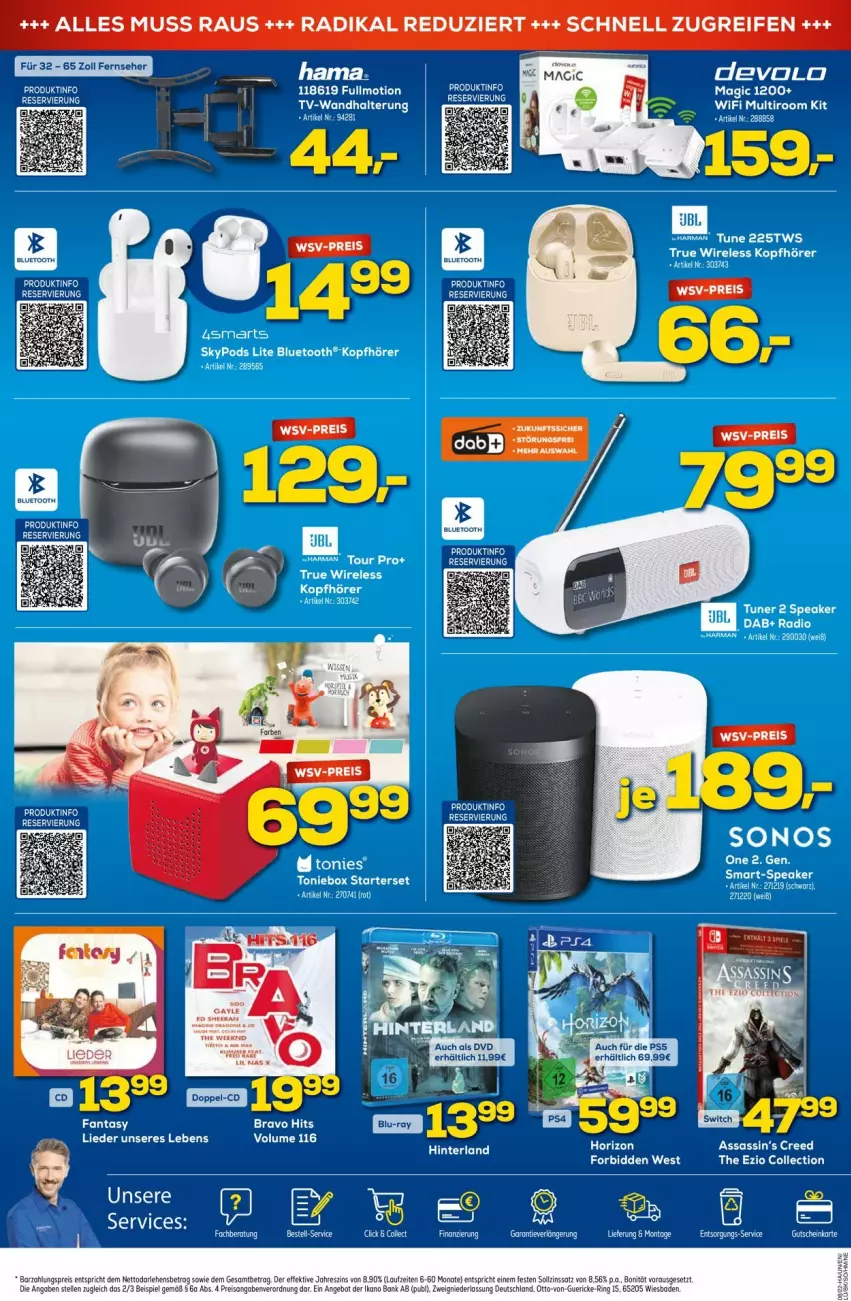 Aktueller Prospekt Euronics - Prospekte - von 23.02 bis 02.03.2022 - strona 4 - produkty: angebot, Bad, Bank, Bravo, devolo, dvd, eis, ente, gutschein, kopfhörer, Pods, reifen, reis, ring, tee, Ti, Toniebox