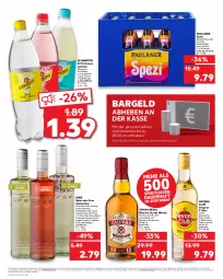 Gazetka promocyjna Kaufland - Umschlag - Gazetka - ważna od 21.08 do 21.08.2024 - strona 8 - produkty: alkohol, angebot, angebote, auer, Bad, beko, blended scotch, blended scotch whisky, bree, cola, discount, drink, drinks, eis, elle, erde, erfrischungsgetränk, fisch, frucht, Geflügel, getränk, gewürz, gin, Havana Club, honig, limo, limonade, orange, orangen, Paula, paulaner, Pinot, pinot noir, regal, reis, riesling, rum, salat, salate, schweppes, scotch, scotch whisky, Spezi, teller, Ti, wein, whisky, ZTE