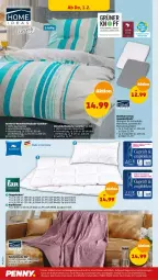 Gazetka promocyjna Penny - Prospekte - Gazetka - ważna od 03.02 do 03.02.2024 - strona 30 - produkty: Bau, baumwolle, bett, Betttuch, bettwäsche, decke, garnitur, Germ, kissen, Kissenbezug, kopfkissen, kuscheldecke, matratze, matratzen, mikrofaser, Steppdecke, Ti, tuc, wendebettwäsche, wolle