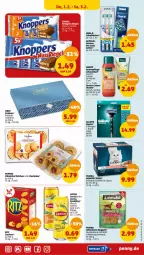 Gazetka promocyjna Penny - Prospekte - Gazetka - ważna od 03.02 do 03.02.2024 - strona 43 - produkty: adventuros, Bad, bürste, bürsten, cracker, creme, cross action, dusche, gillette, hundesnack, ice tea, kneipp, lindt, lipton, lipton ice tea, mac, mach3, nuggets, oral-b, payback, Popp, pralinen, purina, reifen, sauce, schaumbad, schwein, snack, Ti, Törtchen, wein, Wild, zahnbürste, zahnbürsten