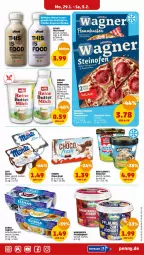 Gazetka promocyjna Penny - Prospekte - Gazetka - ważna od 03.02 do 03.02.2024 - strona 9 - produkty: Becher, butter, buttermilch, choco fresh, eis, eisbecher, elinas, elinas joghurt, elsässer art, flammkuchen, flasche, frucht, fruchtjoghurt, gin, joghur, joghurt, Kinder, kuchen, lamm, milch, monte, Müller, Ofen, original wagner, payback, pet-flasche, pizza, regal, reine buttermilch, salami, steinofen, wagner, zott