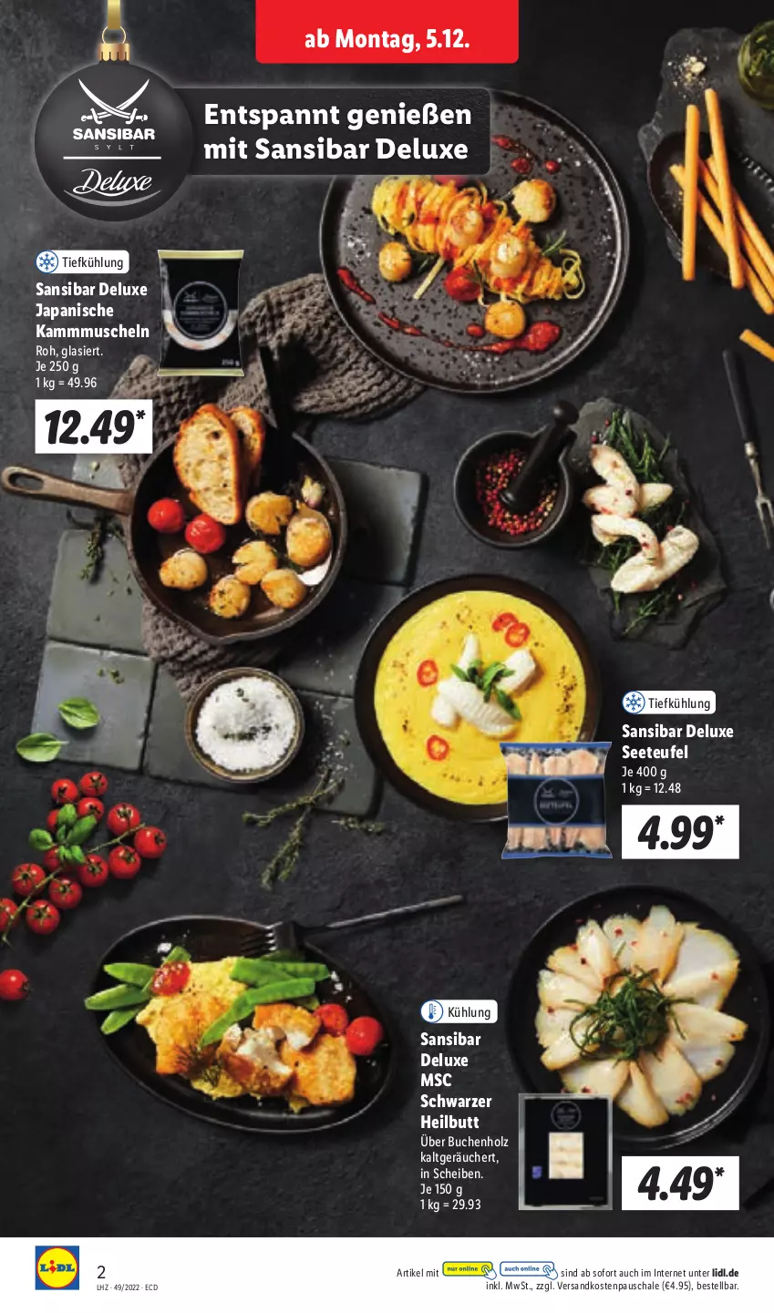 Aktueller Prospekt Lidl - Aktionsprospekt - von 05.12 bis 10.12.2022 - strona 2 - produkty: buch, Holz, Muscheln, ndk, Schal, Schale, Ti