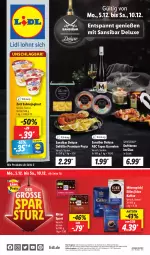 Gazetka promocyjna Lidl - Aktionsprospekt - Gazetka - ważna od 10.12 do 10.12.2022 - strona 1 - produkty: angebot, angebote, Bad, bio, Duftkerze, eis, garnelen, joghur, joghurt, kaffee, kerze, mövenpick, pasta, ritter, ritter sport, sahne, Sahnejoghurt, Sport, Tapas, Ti, zott