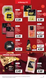 Gazetka promocyjna Lidl - Aktionsprospekt - Gazetka - ważna od 10.12 do 10.12.2022 - strona 11 - produkty: angebot, beef, butter, camembert, Cap, eier, eis, elle, Käse, milch, parmigiano, parmigiano reggiano, pasta, prosciutto, prosciutto crudo, reggiano, reis, roastbeef, Ti, Trüffel, ZTE