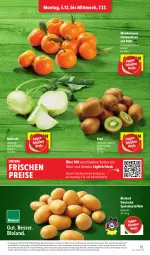 Gazetka promocyjna Lidl - Aktionsprospekt - Gazetka - ważna od 10.12 do 10.12.2022 - strona 15 - produkty: Abtei, angebot, bio, bioland, clementinen, discount, eis, frucht, kartoffel, kartoffeln, kiwi, kohlrabi, magazin, mandarine, mandarinen, obst, reis, speisekartoffeln, Ti, und gemüse